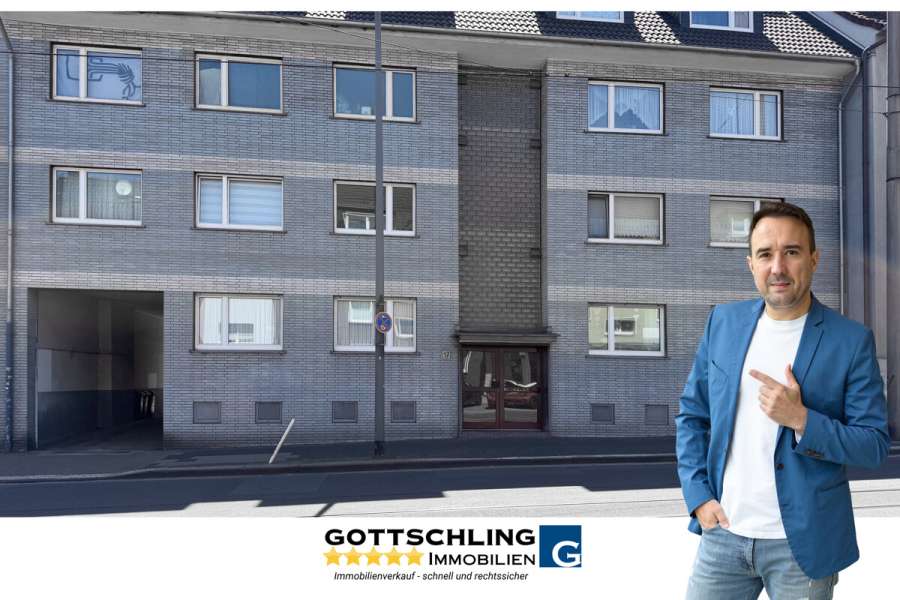 41 m² mit Balkon – alles, was man zum Wohlfühlen braucht, 45355 Essen, Etagenwohnung